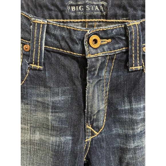 Big Star Jeans Womens 31XL Casey Bootcut Light Wash Vintage Tall Denim Y2K 34x36 - Picture 4 of 6